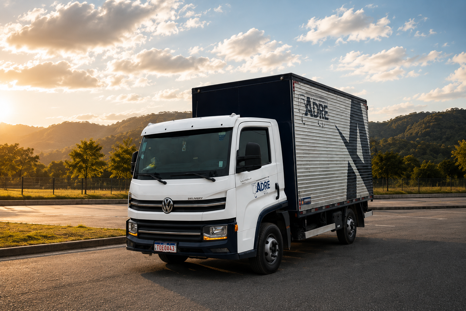 Caminhão Transportes Adre - Frota 2